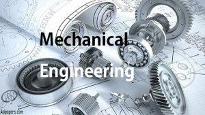 Mechanical engineer