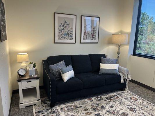 One of our comfortable counseling rooms