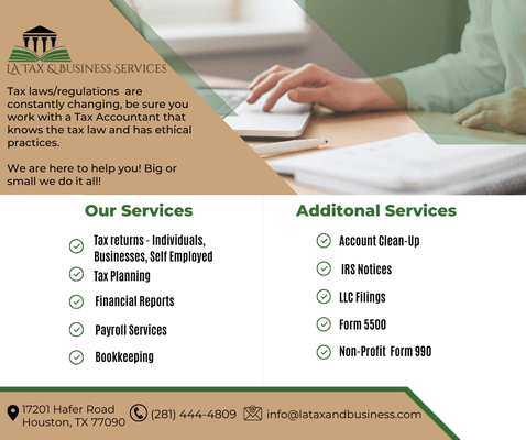 LA Tax & Business Services