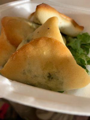 Spinach pies