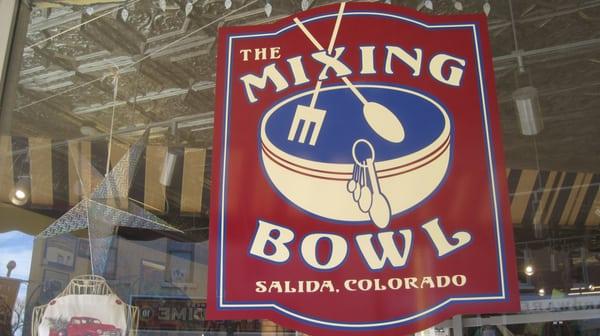 Mixing Bowl - signage