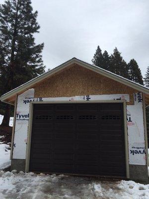 Boat garage built by Working enterprises