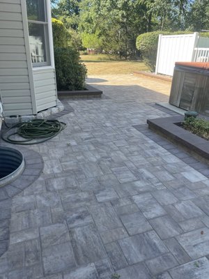 New patio