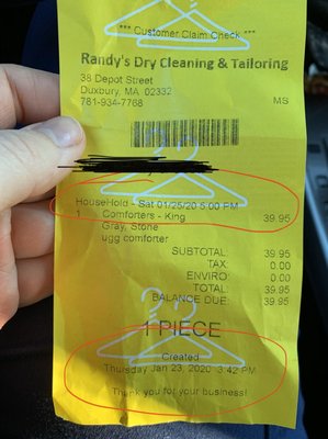 Randy's Dry Cleaning