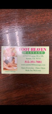 Paradise Foot Massage