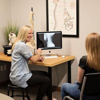 Your first visit at Dynamic Family Chiropractic includes a consultation, exam, and needed x-rays as well as your first adjustment!