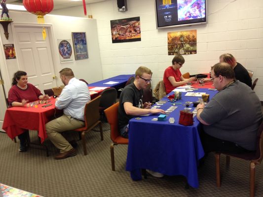 Game room and Tournament center.