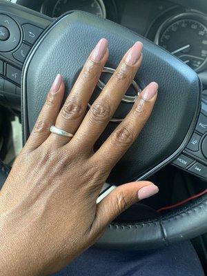 Neutral nail color for my manicure