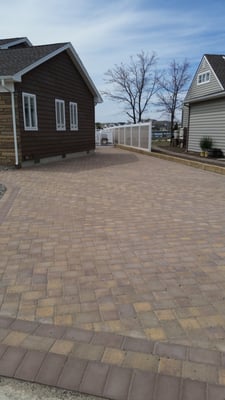 Driveway we did in Lavallette NJ