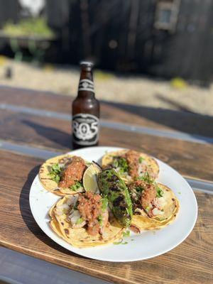 Burracho tacos "weekly special"