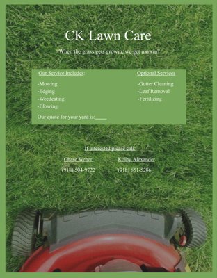 CK Lawn Care