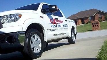 Pest control service vehicle. Springfield, MO