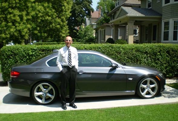 Marc Romano, Pres. Ignyte, Inc., Rochester, NY with his BMW 335i Twin Turbo Coupe obtained through AutoWise.