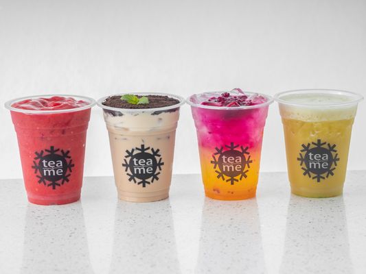 Our most popular selection of bubble tea drinks.