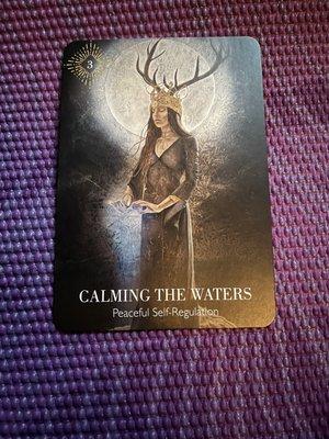 My Oracle card