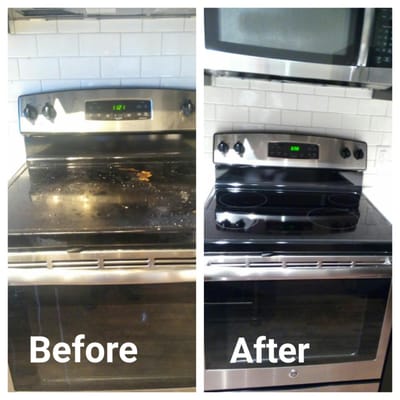 Stove cleaning