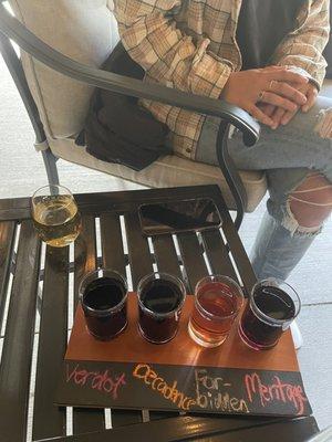 Wine flight