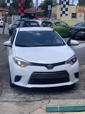 Nicholas & Ramon helped me get into a 2015 Toyota Corolla with one owner no accidents and only 52k miles