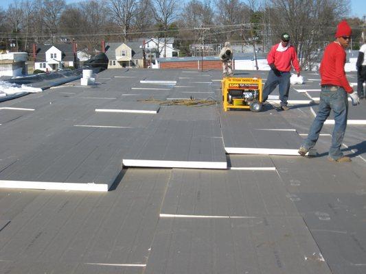 R W Stowe Mill  Roof restoration