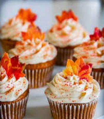 Thanksgiving cupcakes