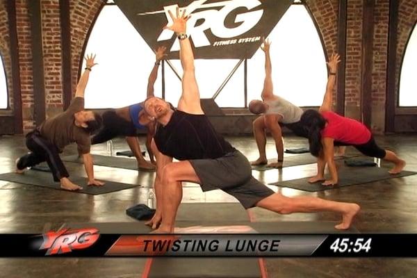 Twisting lunge, my nemesis! Courtesy of DDPYoga website.