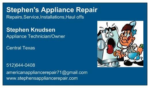 Providing Repairs from San Antonio to South Austin! North,South,East and West! We have a physical address but are Mobile!We come to you!