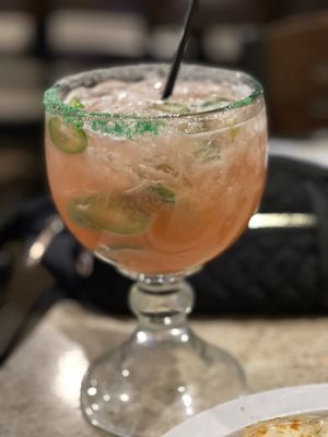 Strawberry Jalapeño Margarita