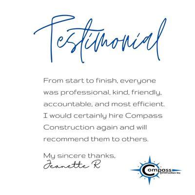 We're thankful to hear from our customers!