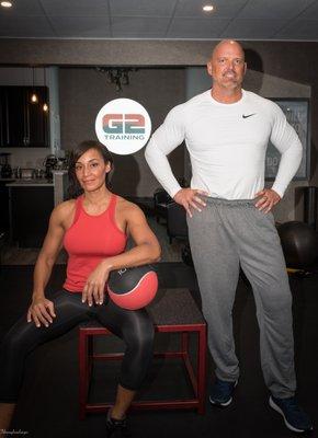 G and George, owners of G2 Training