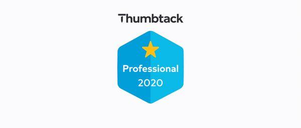 2020 Thumbtack Professional Award