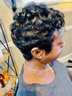 Beautiful short sassy hair cut... beautiful