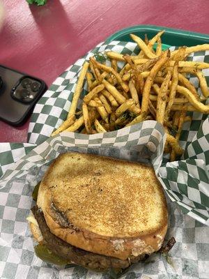 Patty melt.