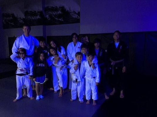 Kids bjj neon party