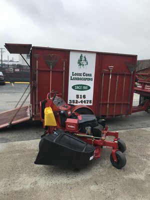 Thank you Louie Cona Landscaping!