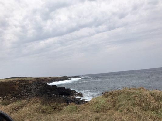 Picturesque coastline surrounding the area