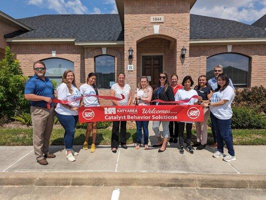 Katy Area Chamber of Commerce ribbon cutting!