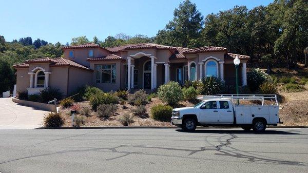 Beautiful Fountain grove homes built by Santa Rosa's Electrician Esquared Electric Inc.