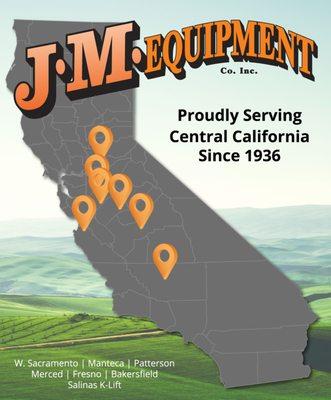 J.M. Equipment Locations