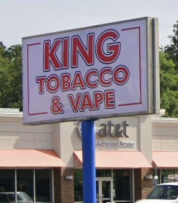 King tobacco & vape smoke shap