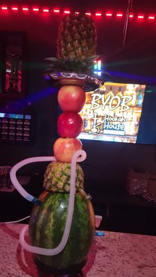 Fruit hookah tower