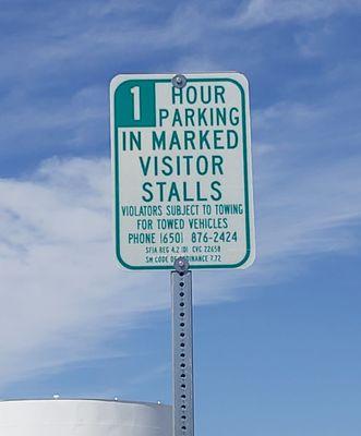 Visitor parking