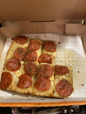 Pepperoni cheese bread