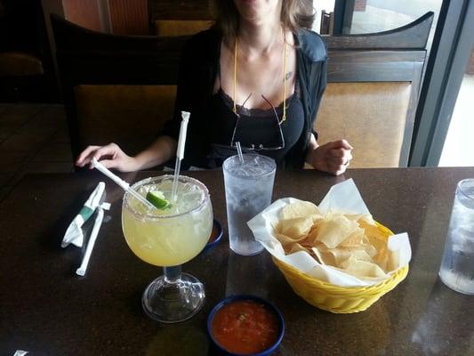 Giant margaritas!!