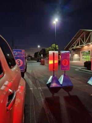 So I just realized Walmart has a Pharmacy Pickup Parking Spot and one for Groceries... wow...cool!