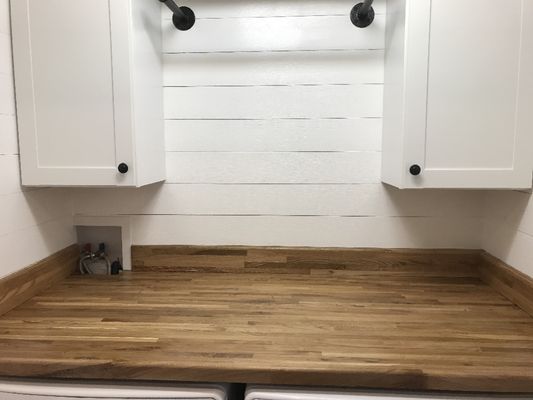 Laundry closet