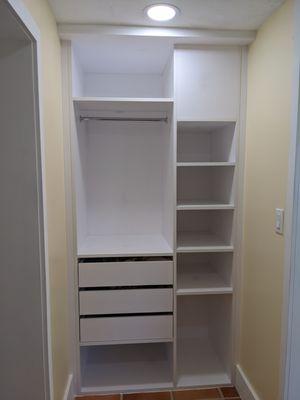 Second half-closet.