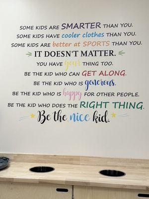 Isn't this great? Wonderful message for the children!