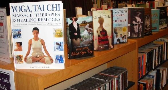 Books on display at Juliana Bookstore