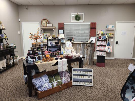 Welcome to our boutique! We have great gift ideas for you.