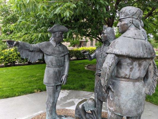 Hospitality of the Nez Perce Sculpture, Boise